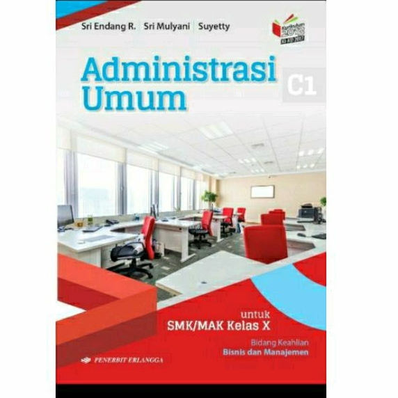 Buku Administrasi Umum SMK Kelas X  - Erlangga