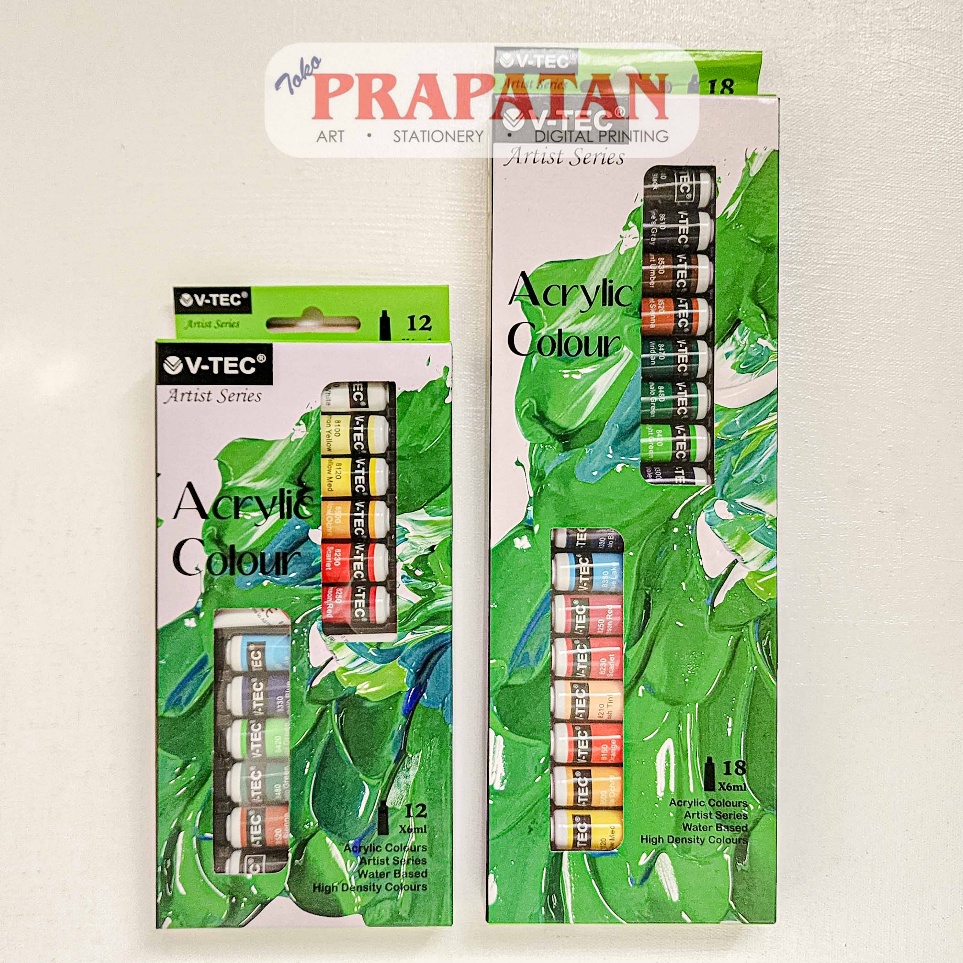 

ϟ Segera Dapatkan ϟ Cat Akrilik Set V-TEC 6ml | V-TEC Acrylic Set Best Seller