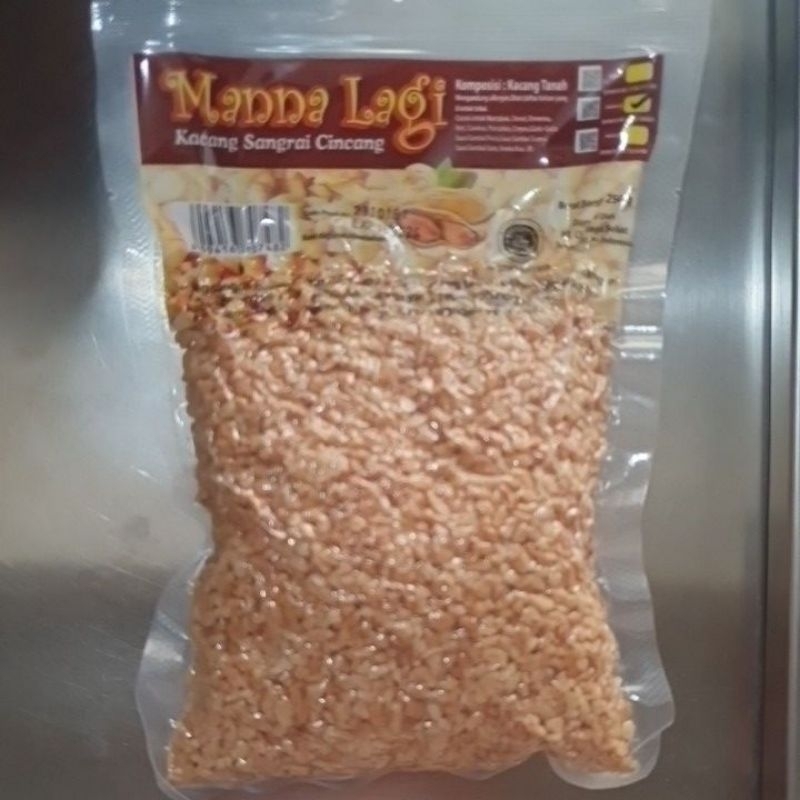 

Manna Lagi Kacang Sangrai Cincang manalagi 250g 20pc Kargo