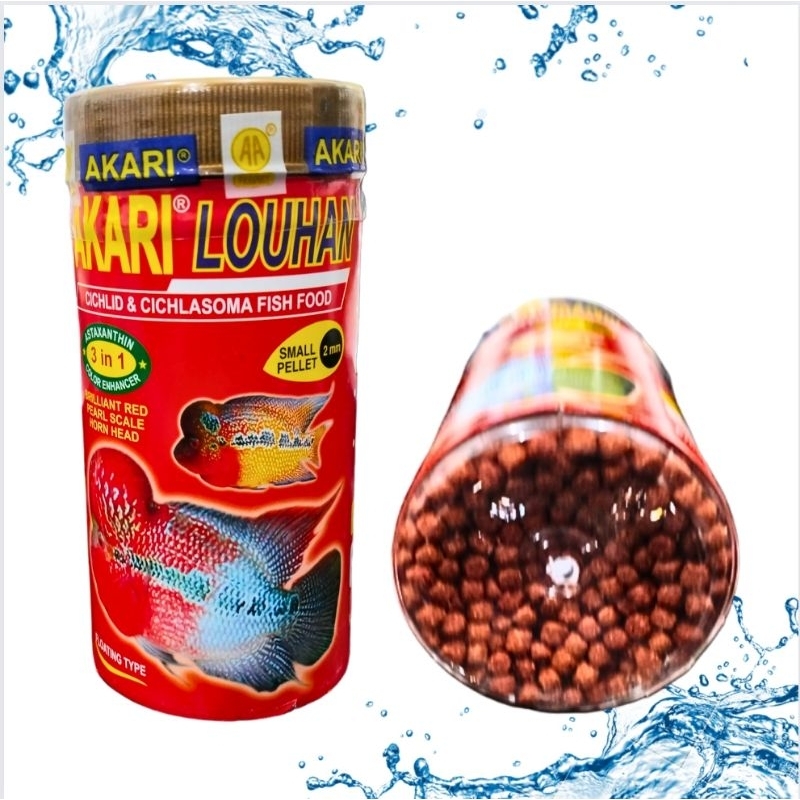 Akari AA Louhan 100GR Makanan Ikan Louhan