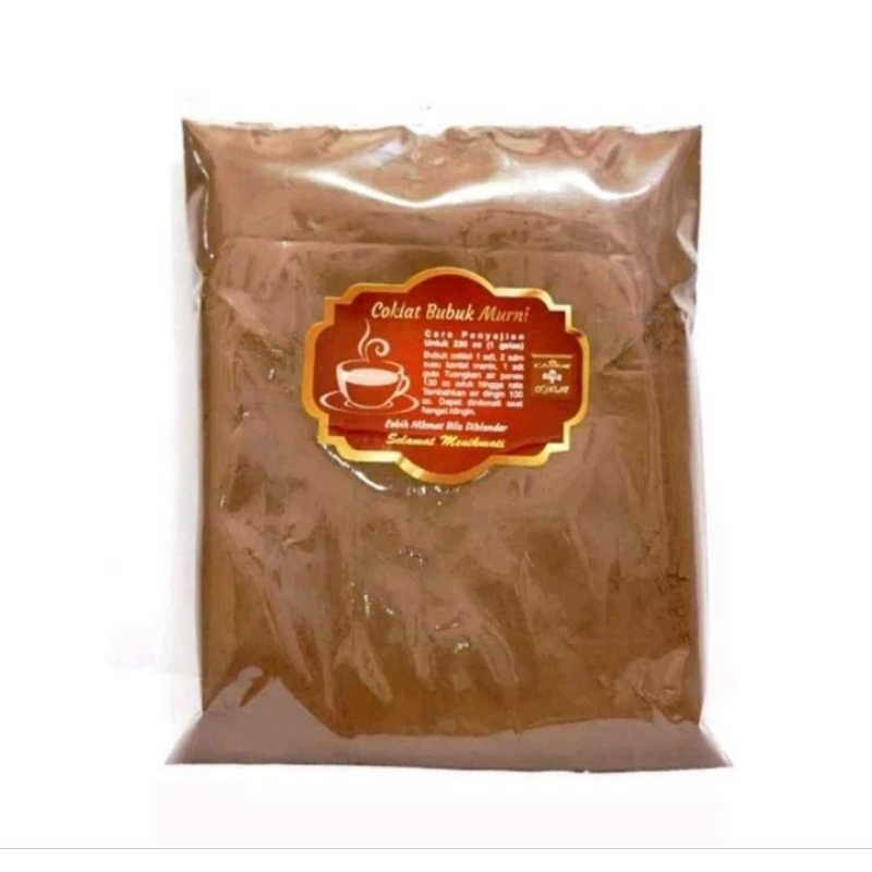 

Bubuk Coklat Asli 500 gram - Original Kampung Coklat