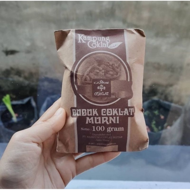 

Bubuk Coklat Asli 100 gram - Original Kampung Coklat