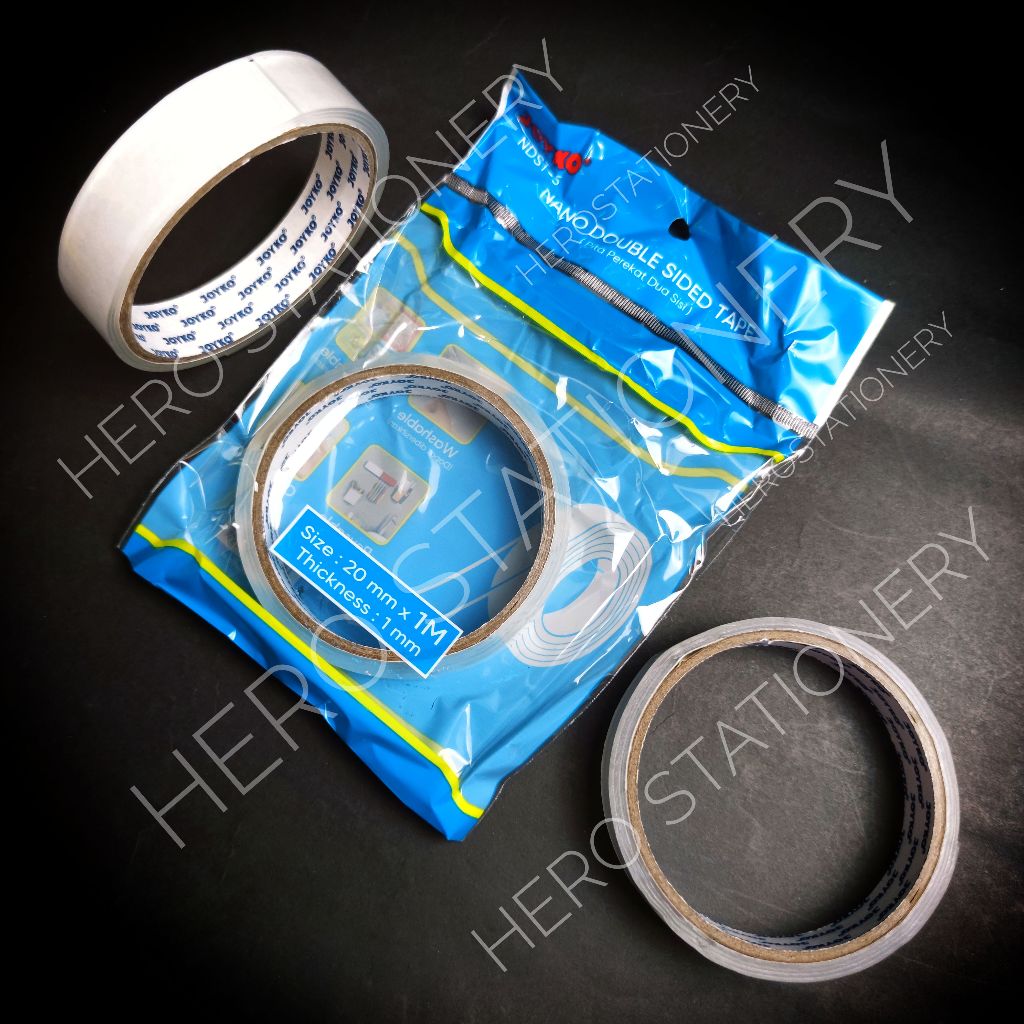 

Nano double sided tape lakban perekat dua sisi joyko NDST-5