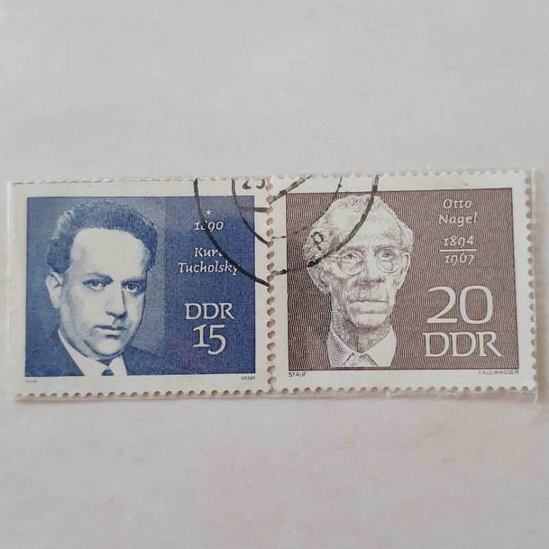 

Perangko Jerman Famous Personalities Tahun 1969-1970 set 2pcs