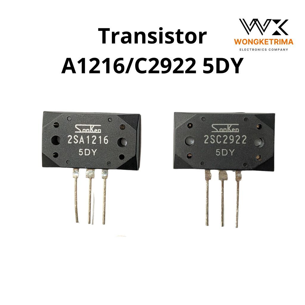 Transistor Sanken  A1216 C2922 5DY A 1216 C 2922