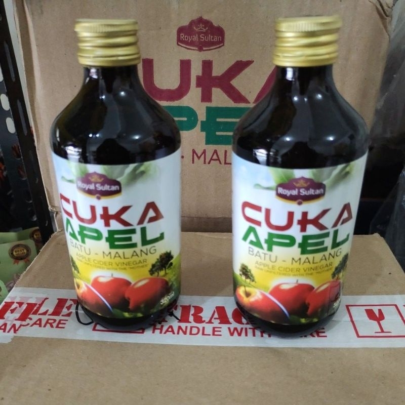 

Cuka Apel original 100%,320ml,,ada logo HALAL, free buble warp