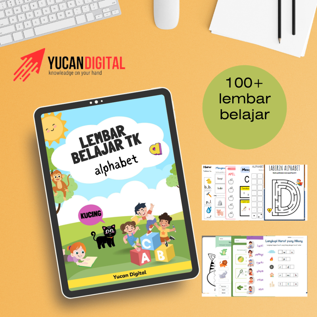 

Lembar Belajar TK Alphabet