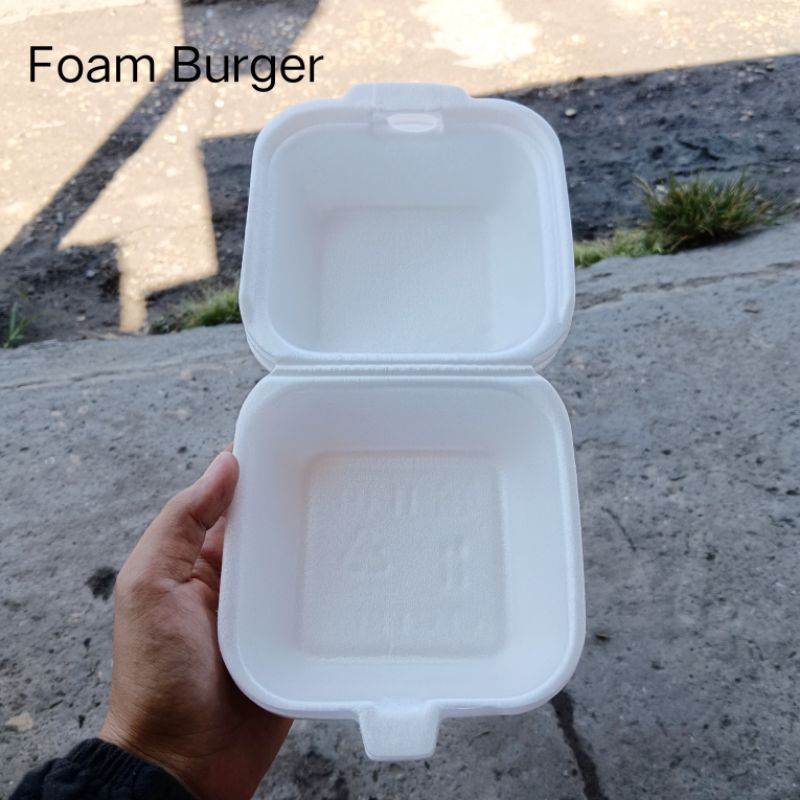 Styrofoam Burger
