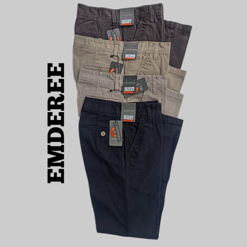 CELANA PANJANG PRIA EMDEREE BAHAN PREMIUM KUALITAS TERBAIK