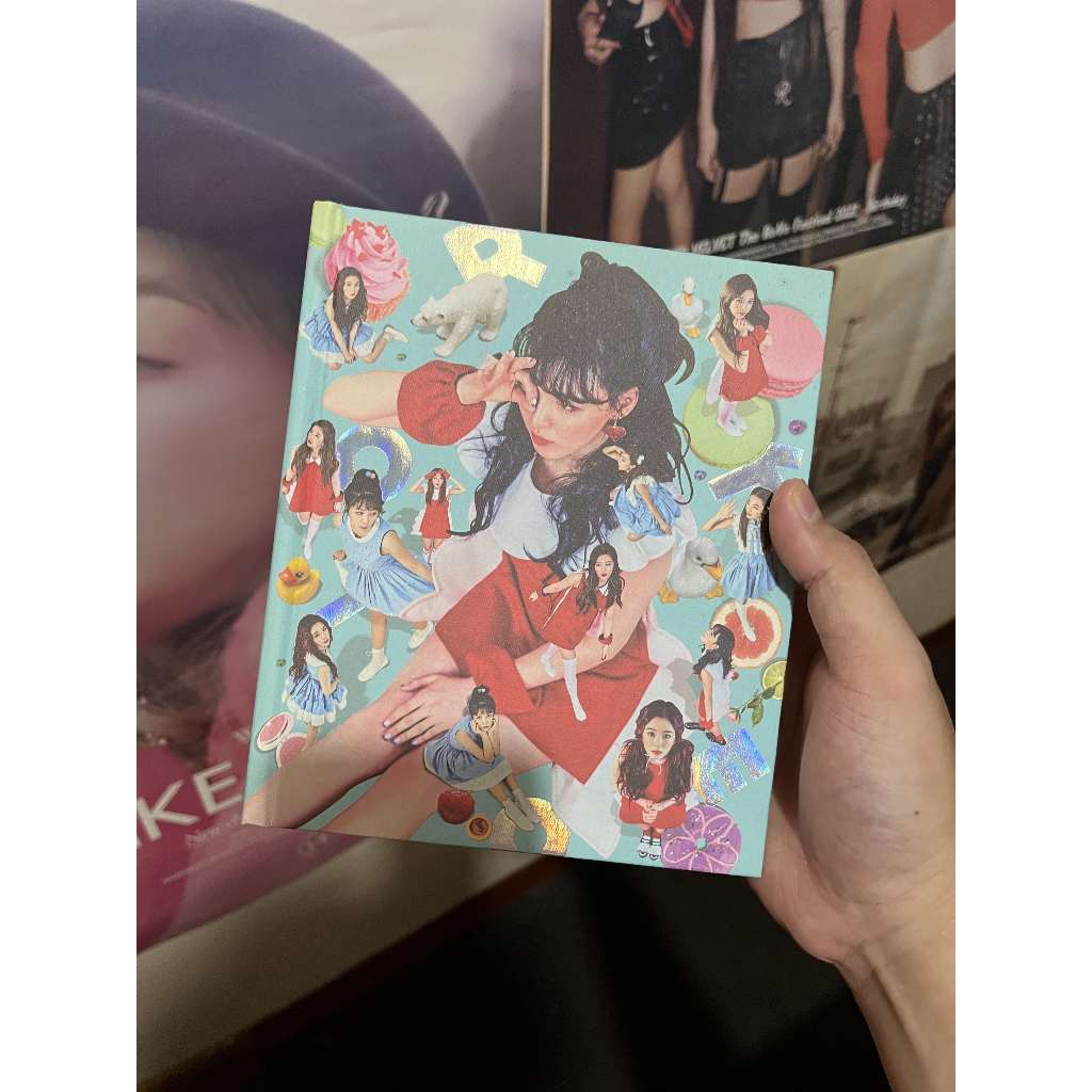 red velvet album rookie wendy set unsealed no poster