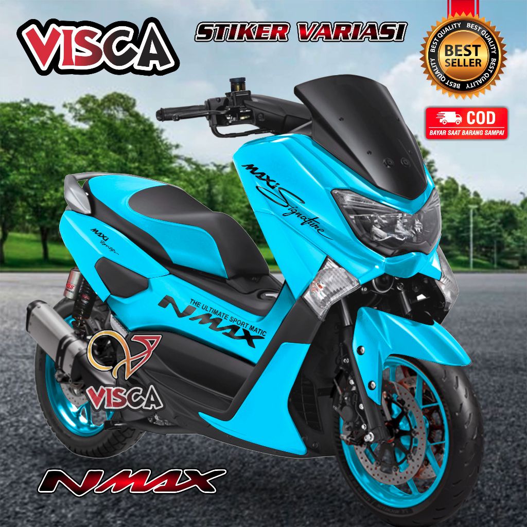 Decal Nmax Old Decal Nmax Full Body Dekal Nmax Stiker Nmax Full Body Pelangi