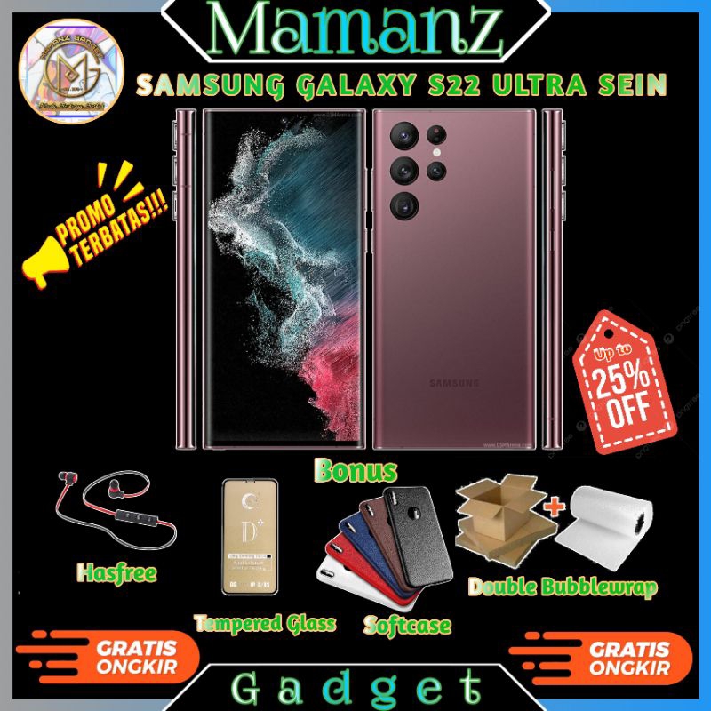 Samsung Galaxy S22 Ultra 12/256GB ex Resmi murah