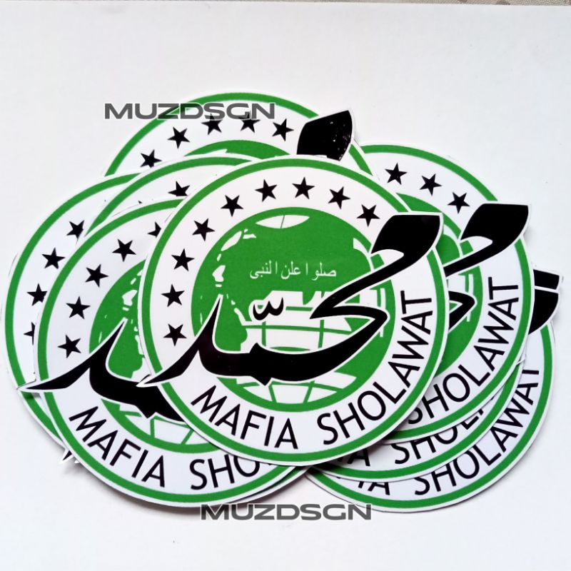 

Stiker Mafia Sholawat, Stiker Logo Mafia Sholawat