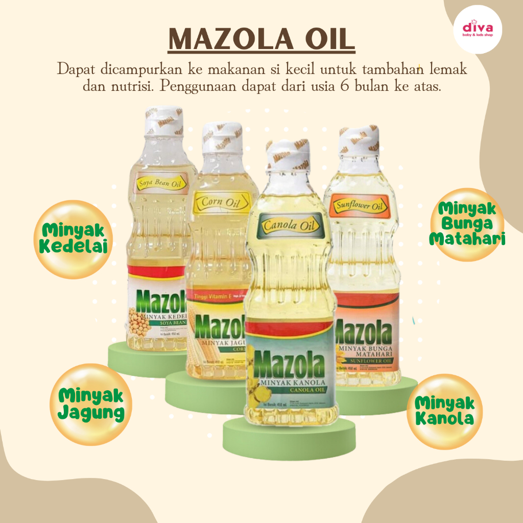 

Mazola 450ml Canola Oil / Sunflower / Corn / Minyak Kanola / Jagung / Bunga Matahari