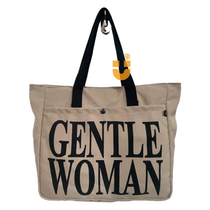 	 totebag kuliah gw bigsize 100% kanvas premium	