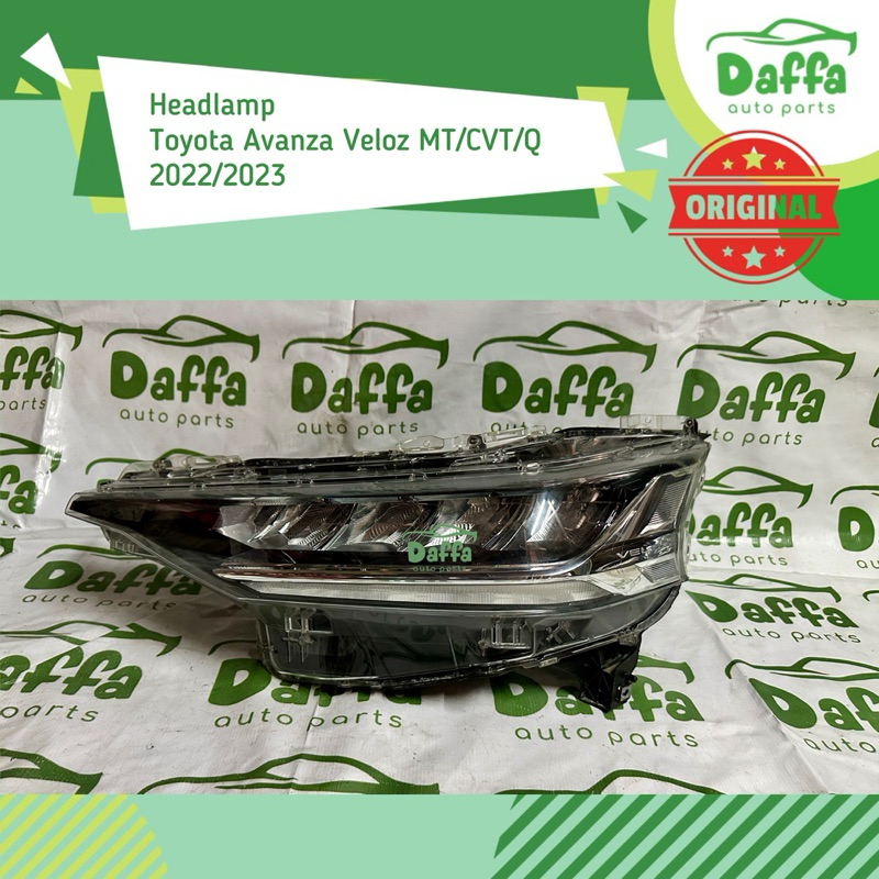 Headlamp Lampu Depan Utama Mobil Toyota All New Avanza Veloz 2022 2023 2024 2025 Original