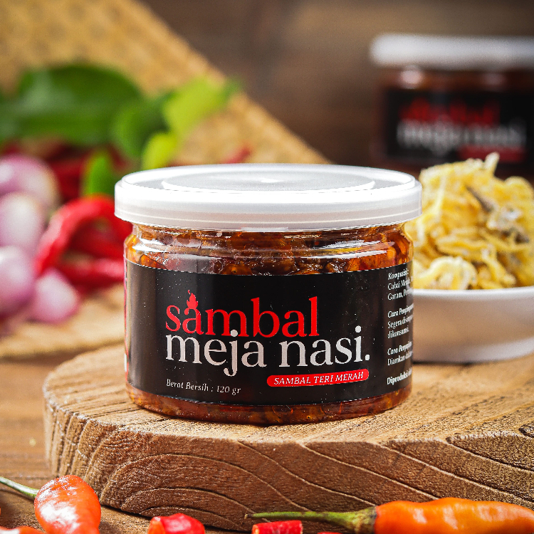 

Sambal Teri Merah - Sambal Meja Nasi