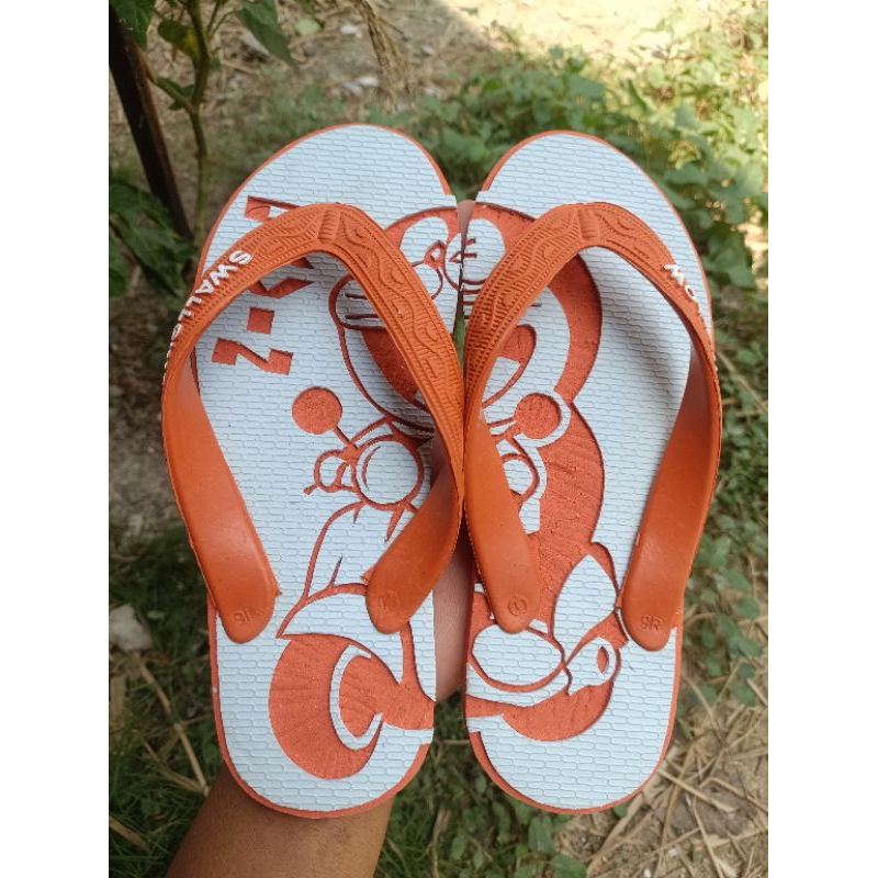 Sendal ukir swallow sandal jepit unik custom