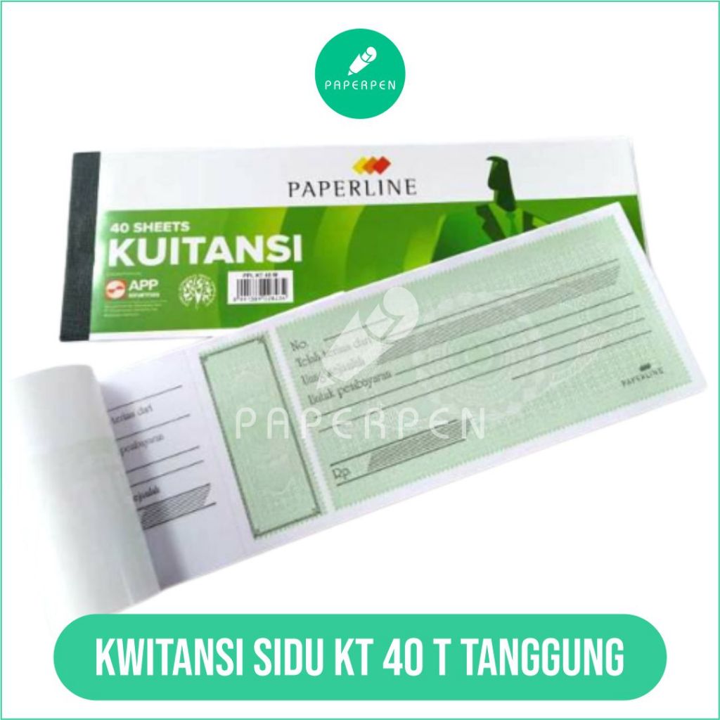 

Kwitansi Sidu Kt40T Tanggung/Buku Kwitansi