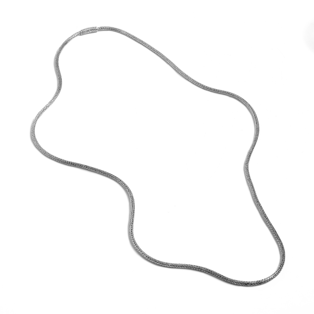 [Original Kalung Perak 925] Kalung Anyaman Perak 925 Pria Sunaka Jewelry Koleksi Sutramala Nakula