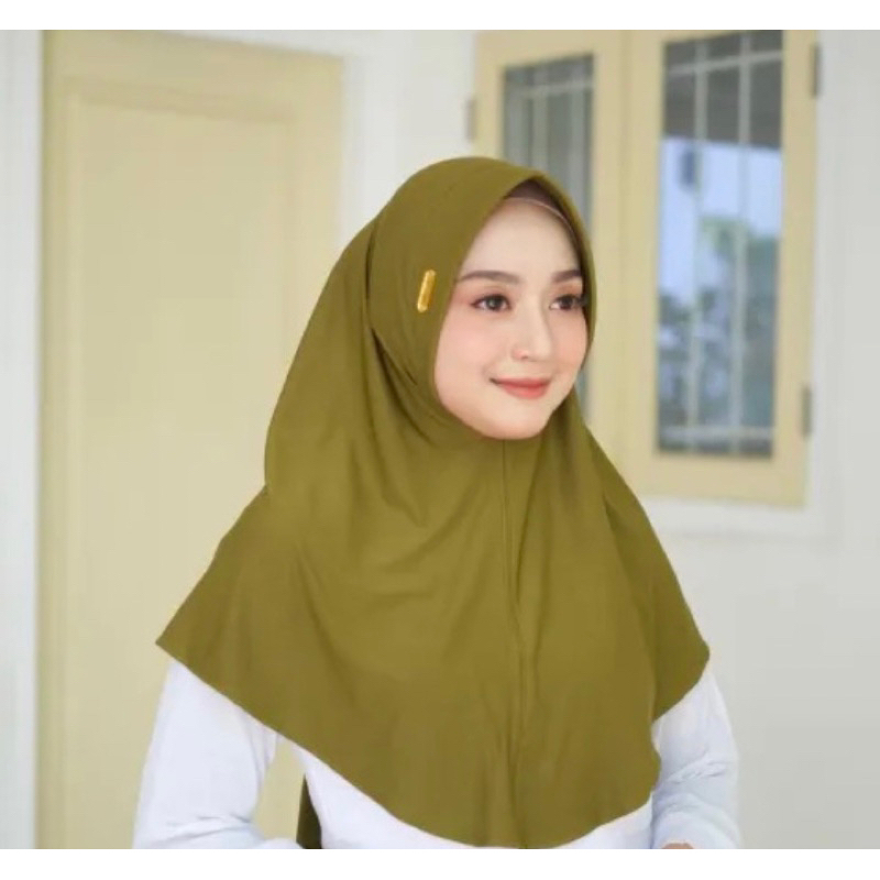 BERGO AMEERA SIZE L (LEBEL) BESI BY WAHYU HIJAB HIJAB