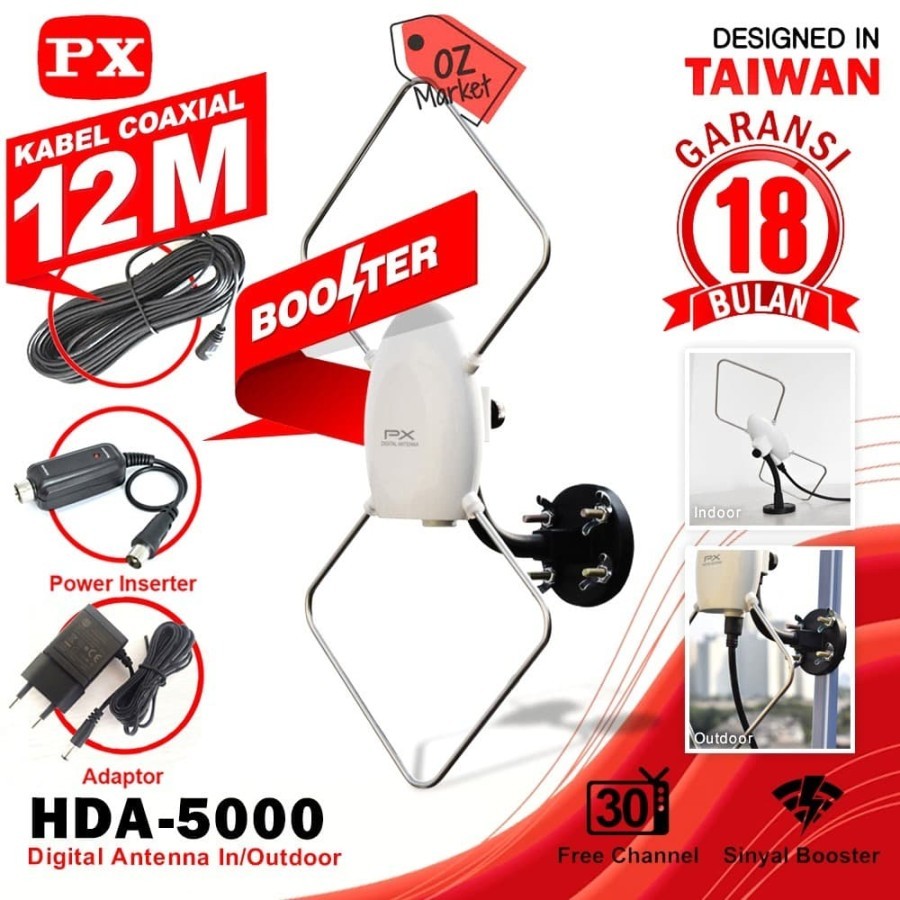 Antena Digital TV Outdoor PX HDA-5000