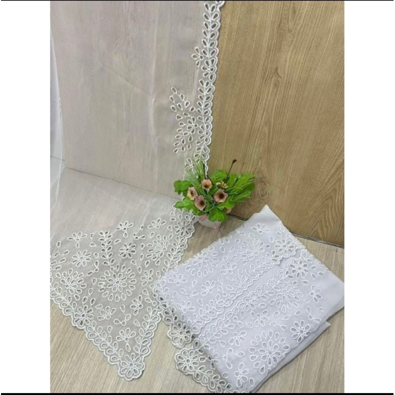 kain kebaya bordir/kebaya bordir putih/kebaya bordir bali/kebaya bordir motif baru/ motif tretes