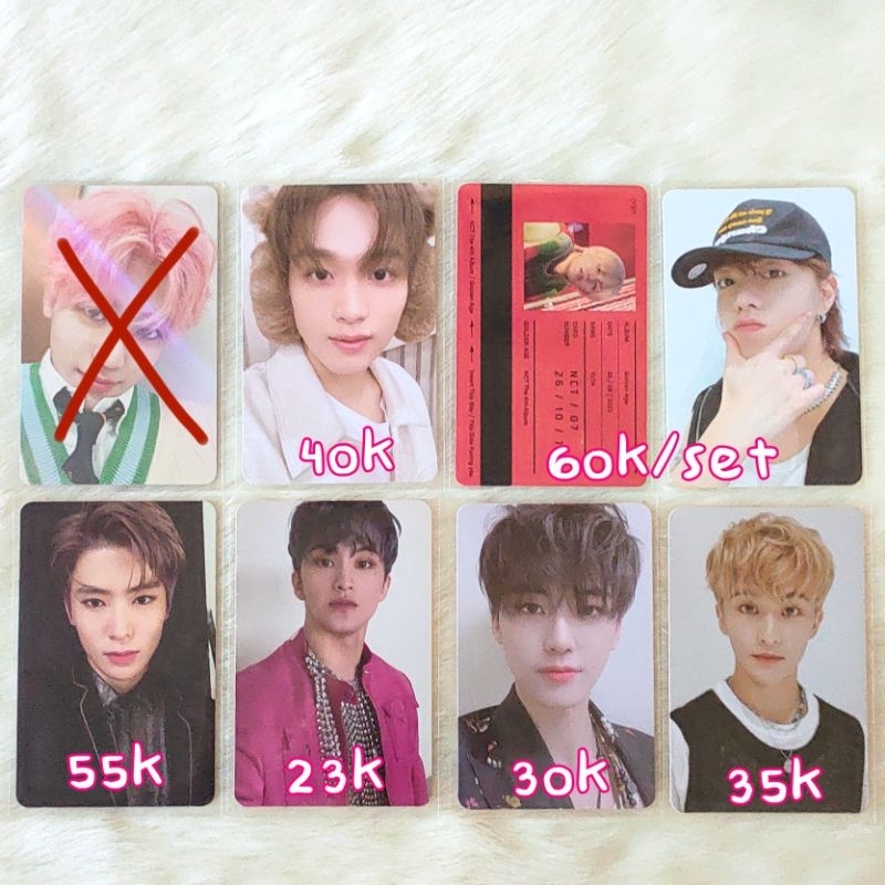 PC PHOTOCARD HAECHAN TC PINK CHRISTMAS DREAM YUTA GOLDEN AGE COLLECTING VER JAEHYUN REGULAR MARK DEP