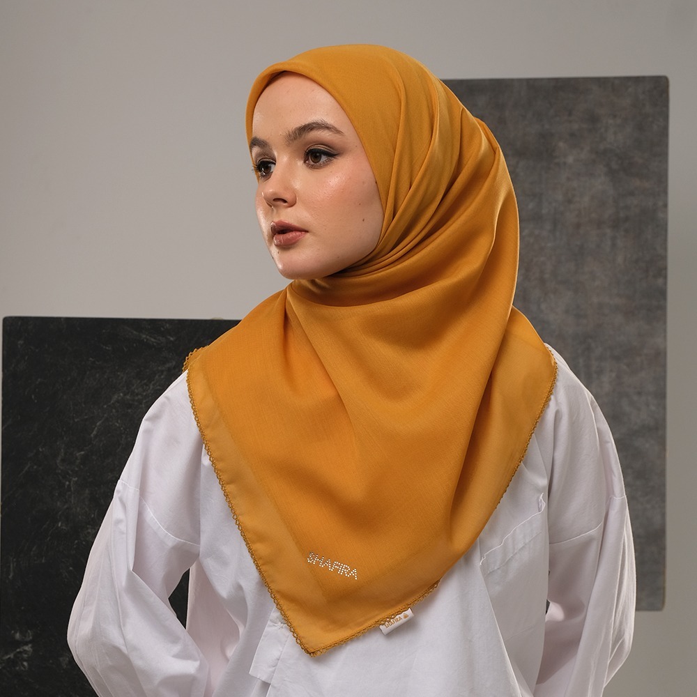 Shafira Delisha Plain Scarf | Hijab | Jilbab Segiempat Ultravoal