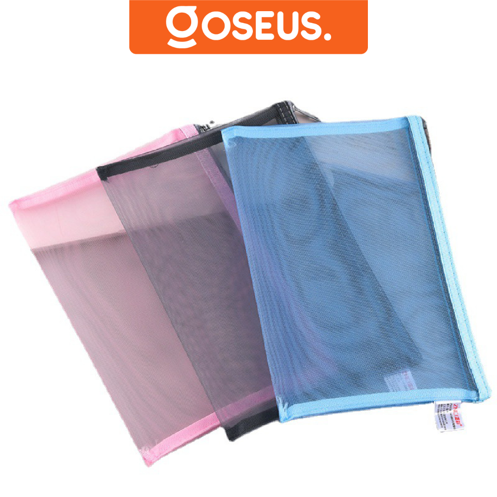 

Tempat Pensil atau Pena Transparan Simple Pouch Korea Serbaguna ATK006