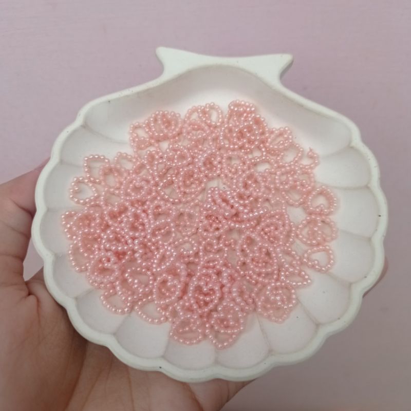 Manik Mote Aplikasi Mutiara Bentuk (10gr)