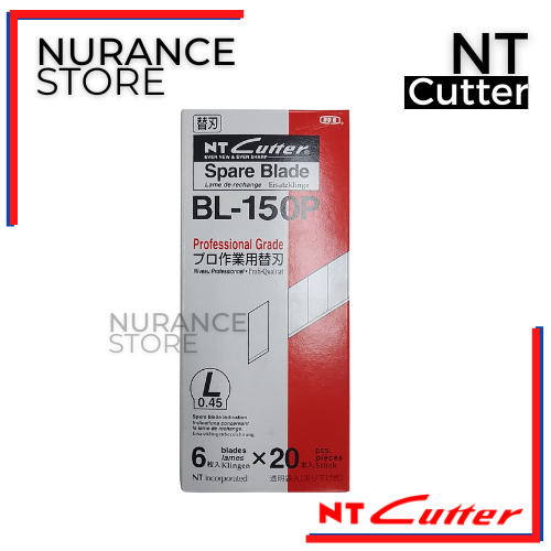 

REFILL BLADE NT CUTTER BL-150P UNTUK CUTTER L-500P L-500