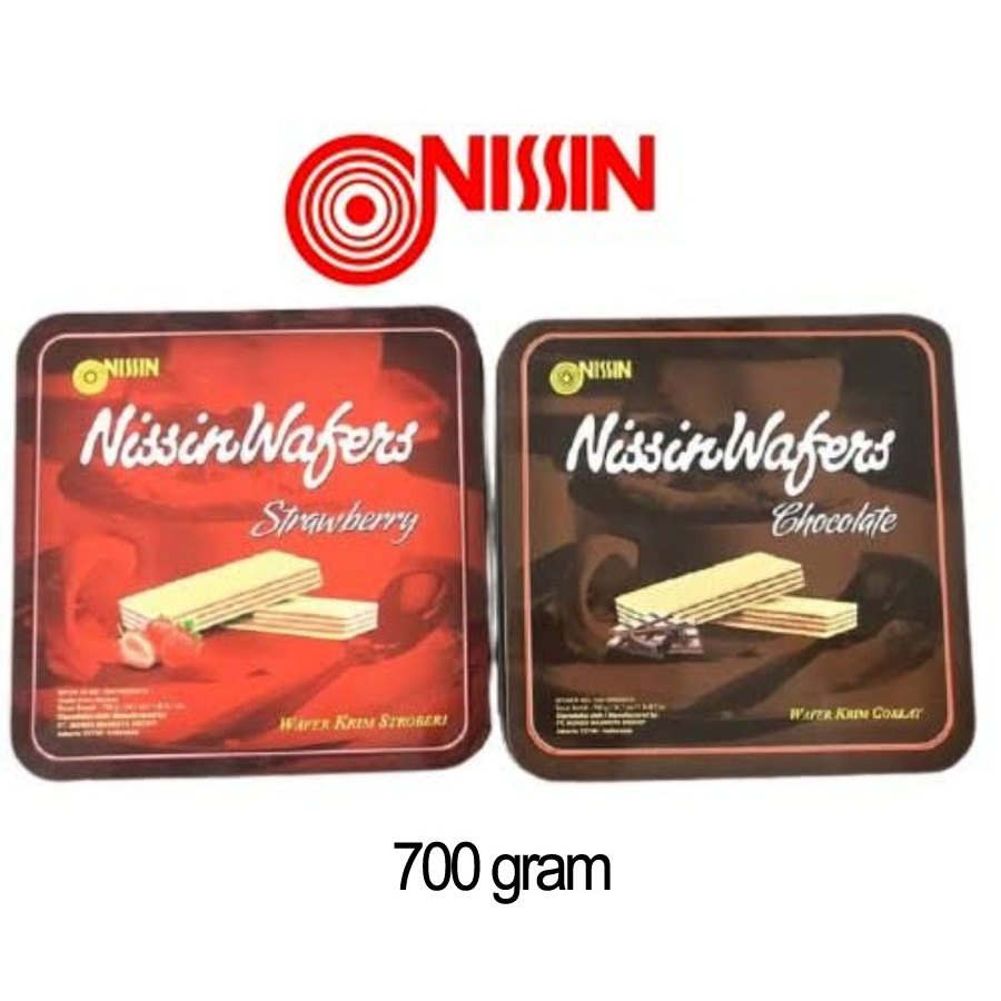 

NISSIN Wafer Deluxe Tin Kaleng Kotak 700g 700 gram