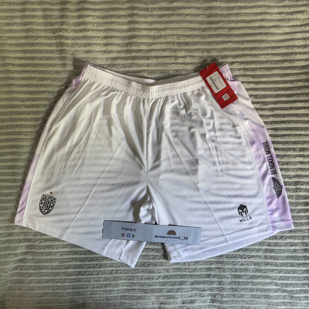 Celana Bola Bali United FC 2021/2022 3082BUFC Away Original Mills Football Shorts Pendek Training
