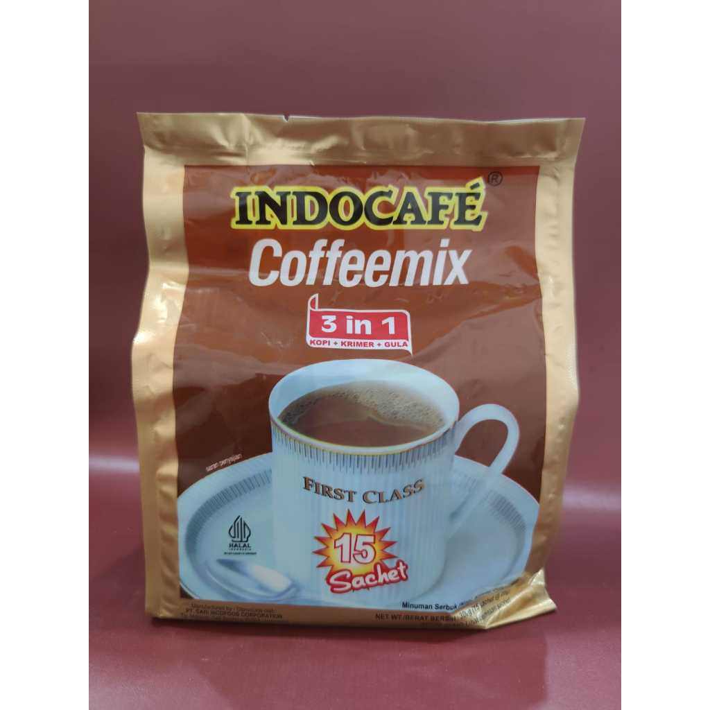 

Indocafe Coffeemix 300gr (isi 15pcs) - Kopi Instan Indocafe