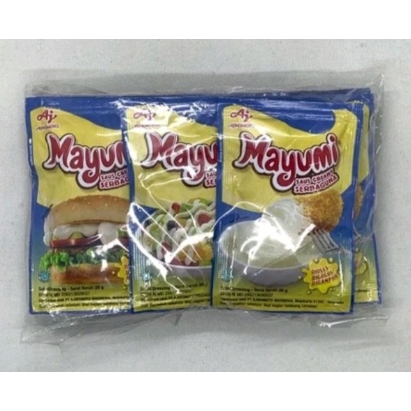 Mayumi Mayonaise Sachet @20gr/Mayumi Mayonaise ORI