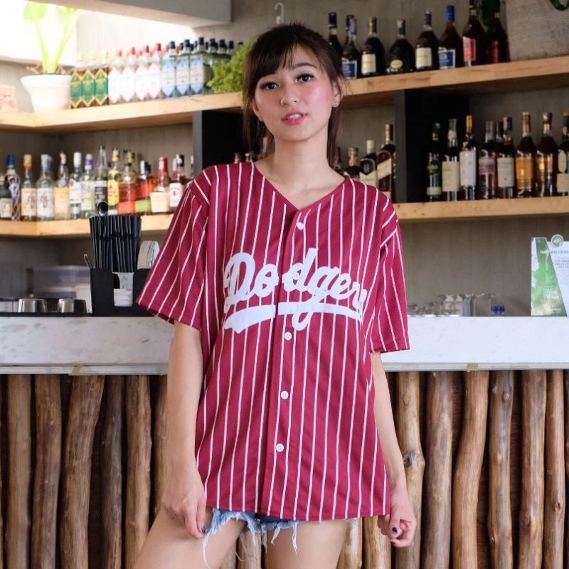 Jersey baseball & softball Pria wanita