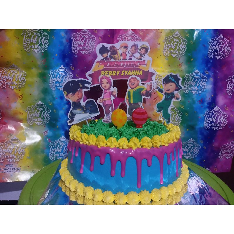 

kue ulang tahun boboiboy