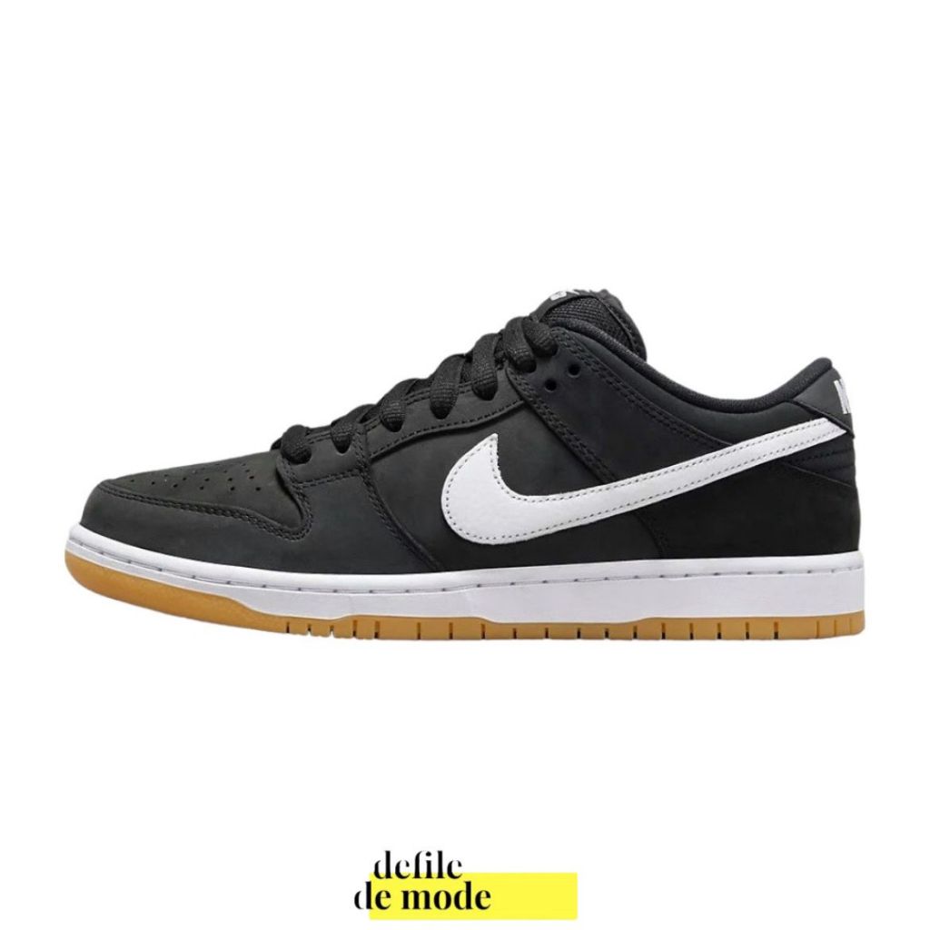 NIKE SB DUNK LOW BLACK GUM