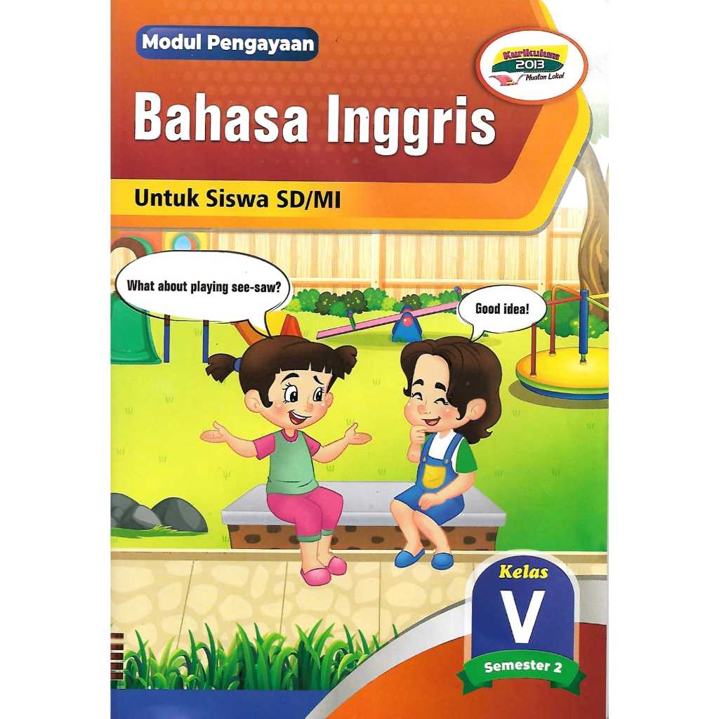 Buku LKS Bahasa Inggris kelas 5 SD/MI Semester 2 kurikulum 2013