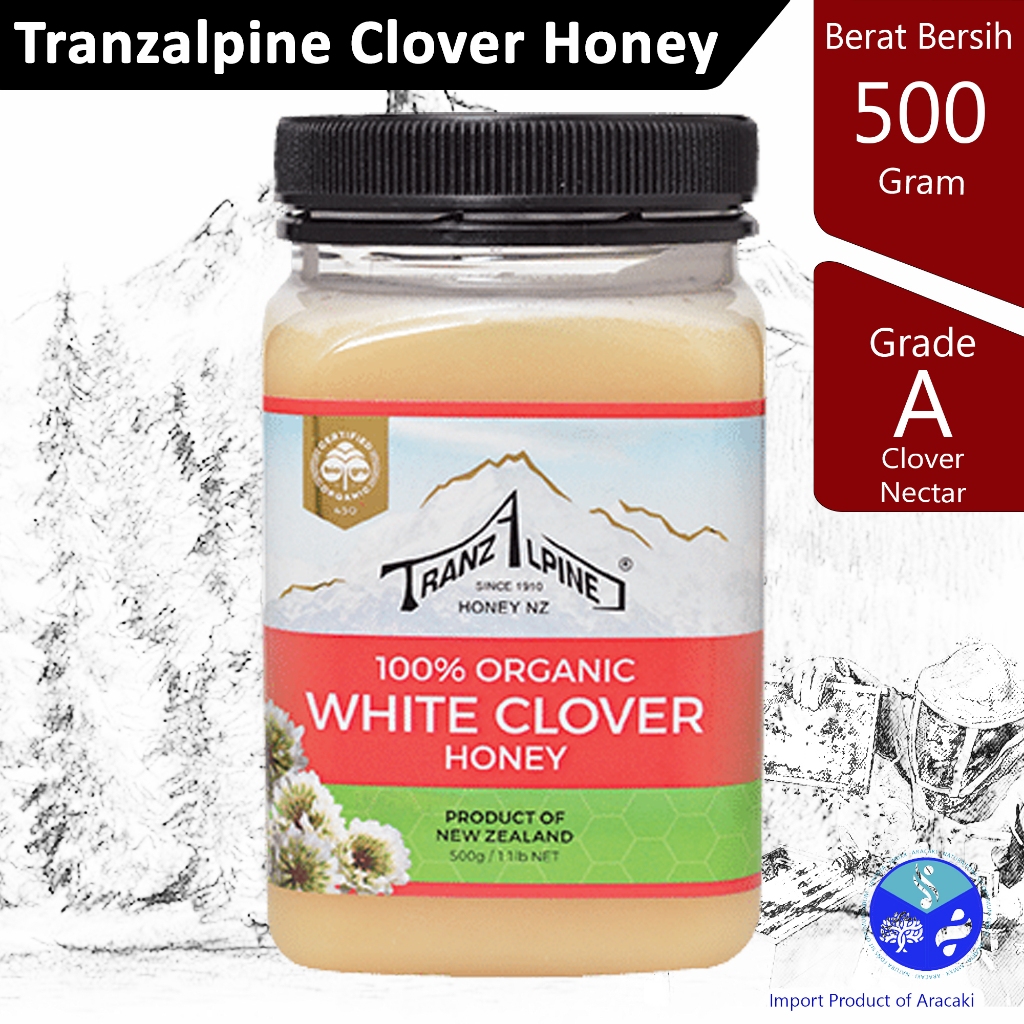 

Madu Clover Honey Tranzalpine 250 gr