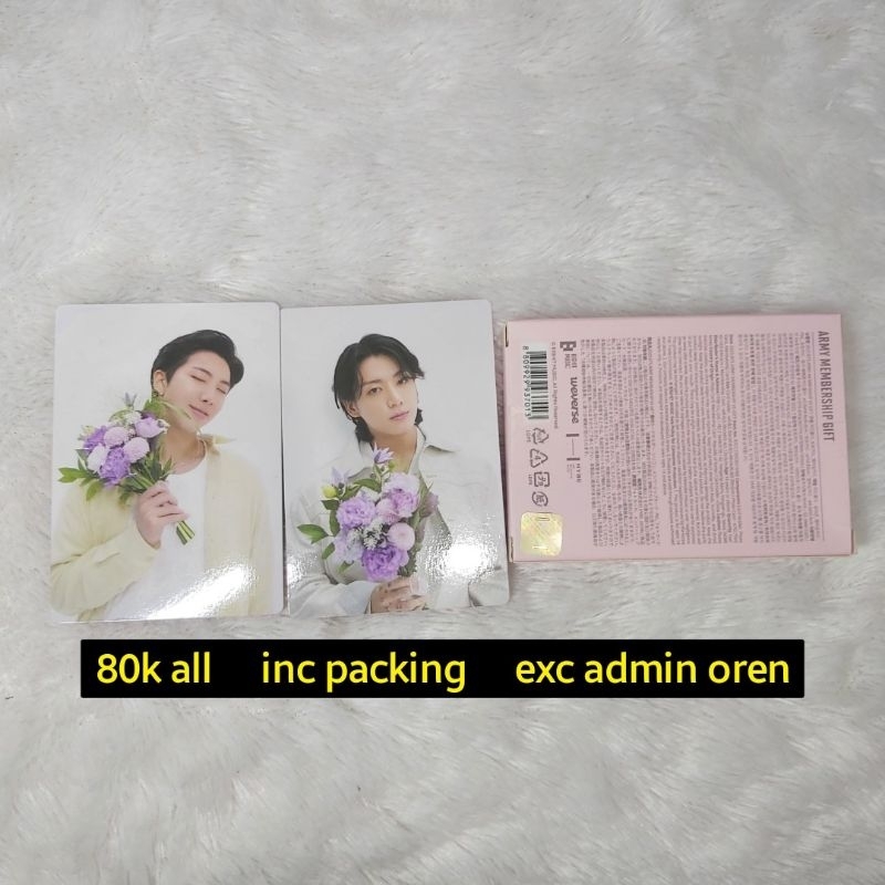 PC MPC BTS OFFICIAL MEMBERSHIP GIFT LD BUTTER HOLO MOTS ONE