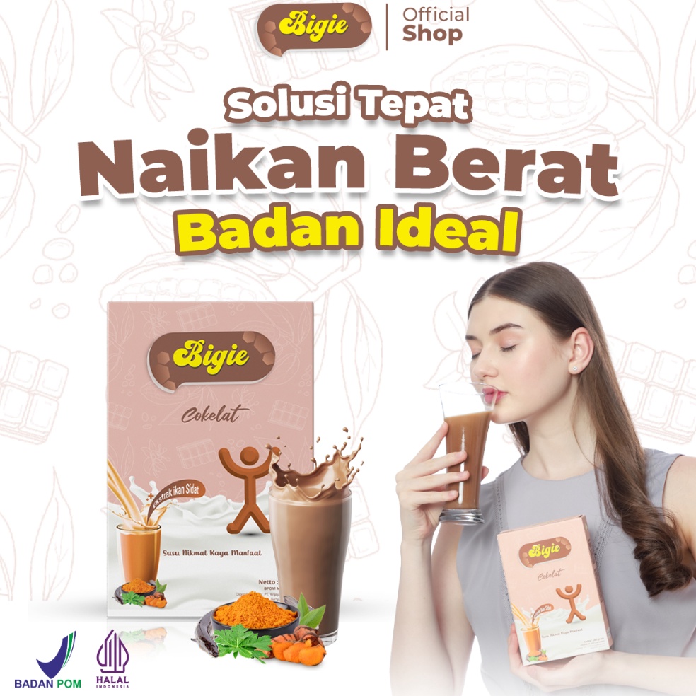 

☛☛ 12.12 Prodack Terbaru BIGIE Susu Etawa Penggemuk Badan Rasa Cokelat Penambah Berat Badan BPOM Promo Spesial