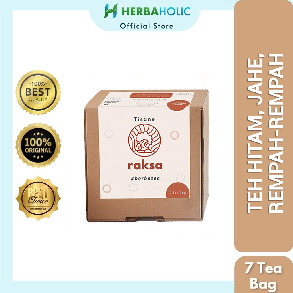 

Herbaholic.id Teh Herbal Raksa Varian Box