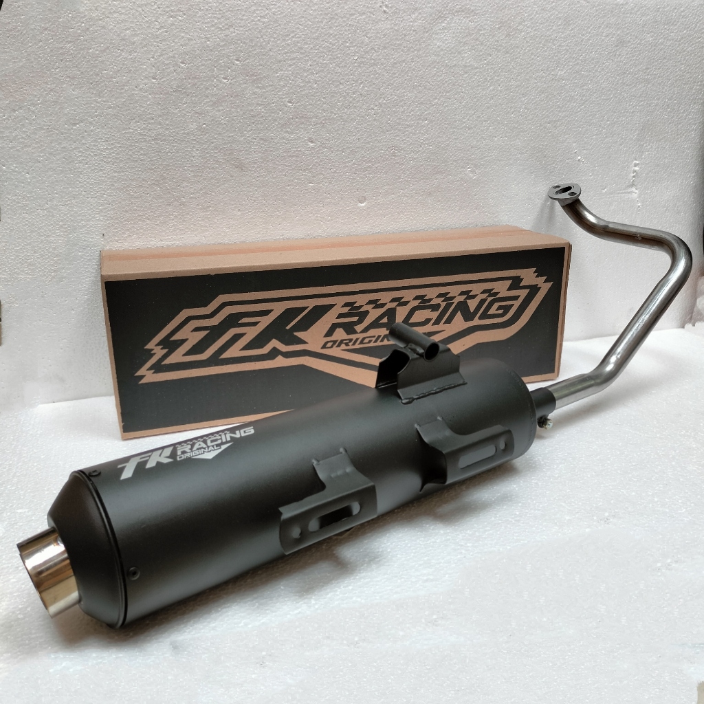 Knalpot FK Racing Vario 125/150 LED NEW Suara Bass Adem