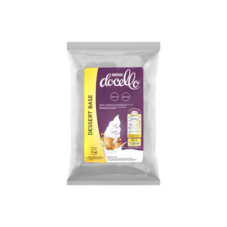 

Nestle Docello Dessert Base Vanilla Ice Cream 1Kg