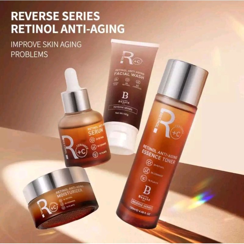 [RETINOL SET] BPOM PREMIERE BEAUTE REVERSE SERIES RETINOL ANTI-AGING SET
