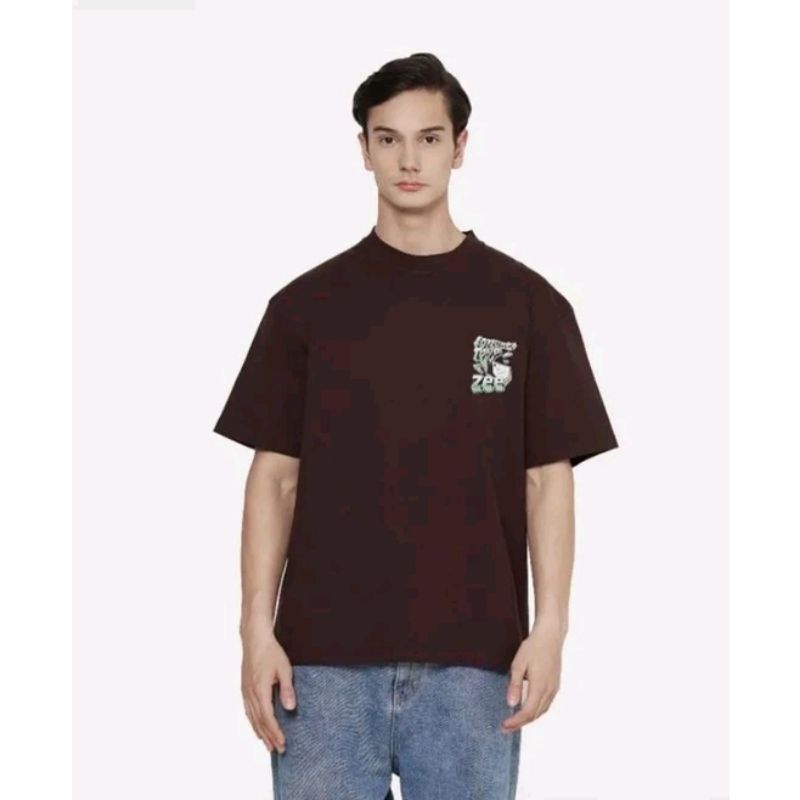 ORIGINAL Erigo T-Shirt Oversize Fortune | Zee JKT48 Coffee UKURAN M