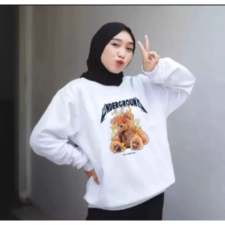 Model Terkini◘sweater boneka undergroun wanita dan pria dewasa terbaru