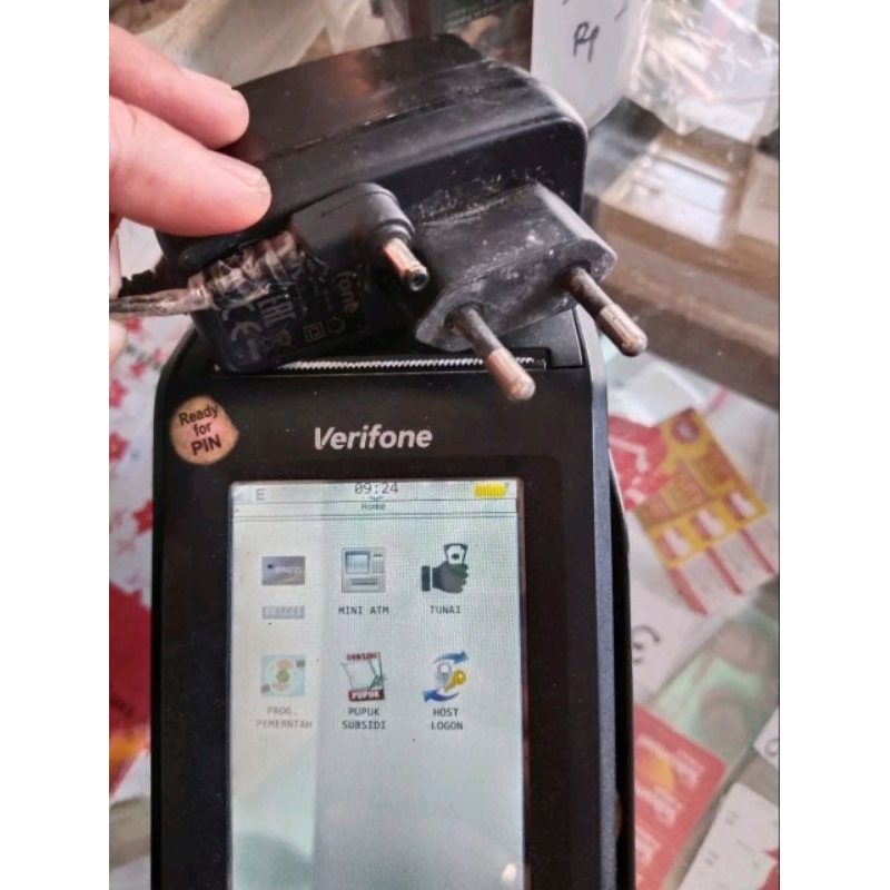 Charger Edc Verifone Charger Edc Atm Mini Jack Kecil